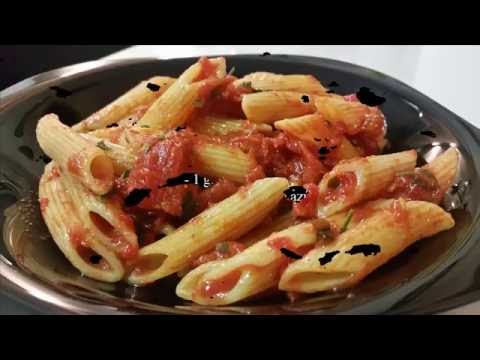 Penne all'arrabbiata (Picante) / macarrones con salsa picante