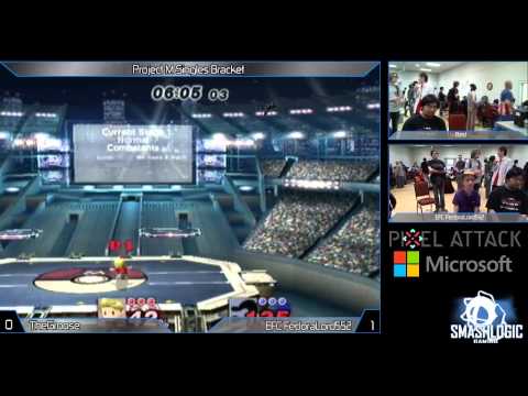 Salt Flats 3 - Project M Singles Winners Bracket - Fedoralord552 (G&W) vs TheGroose (Lucas)