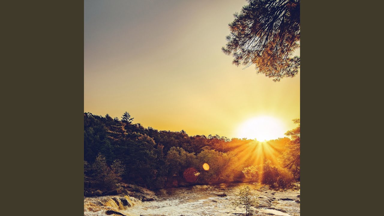 The warm sun fades away