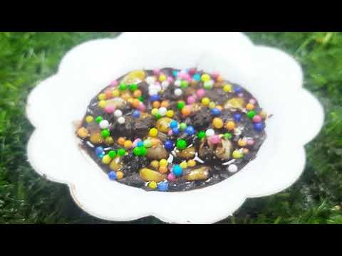CHOCOLATE CORN||Corn recipe by ameena||#miniature #minicooking