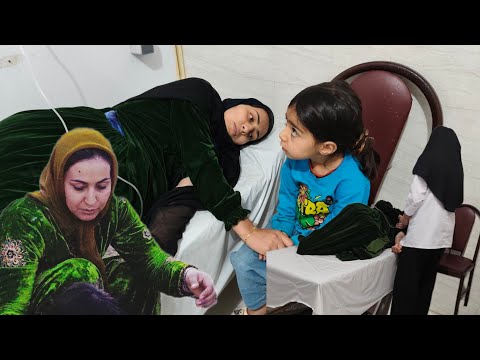 Afsaneh's condition after the tragic death of her sister Najmeh 💔😭🖤🆘