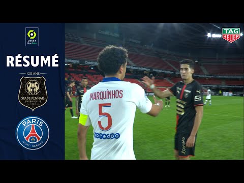 Gols e lances de Rennes x PSG