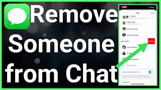 How To Remove Someone From Group Chat On iMessage