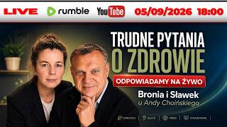 🔴 LIVE 05/09/26 | TRUDNE PYTANIA O ZDROWIE | SŁAWOMIR JUREK, BRONIA DĘBKOWSKA