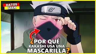 🍥 POR QUÉ KAKASHI USA MASCARILLA ? 😱 Naruto Shippuden #naruto #shorts #anime