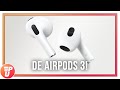 Dit zijn de nieuwe AirPods 3 van Apple #shorts