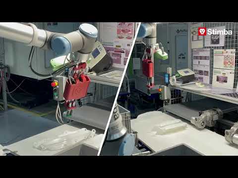 Obsluha vstrekolisov s robotom Universal robots UR10e + Pickit3D