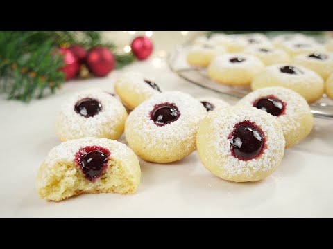 Engelsaugen - Husarenkrapfen - Marmeladenplätzchen Rezept