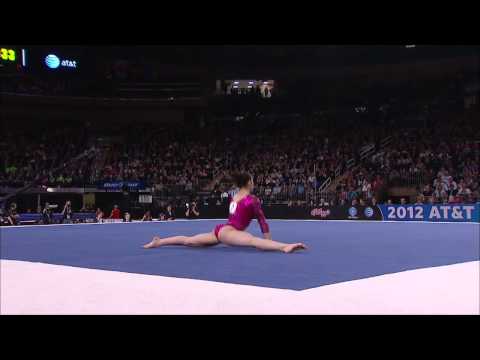 Alexandra Raisman - Floor Exercise - 2012 AT&T American Cup