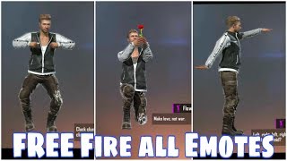 Garena Free Fire All Emotes  Free Fire Emotes &