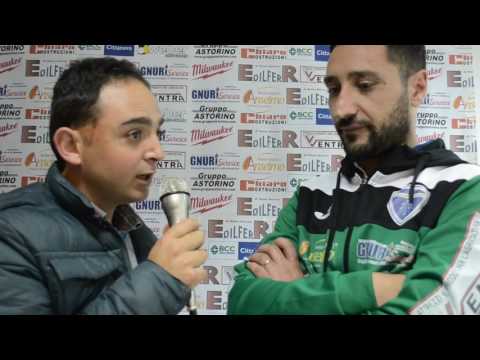 Edilferr Cittanova C5 - Maritime Futsal Augusta, intervista a mister Angelo Milano (Edilferr)