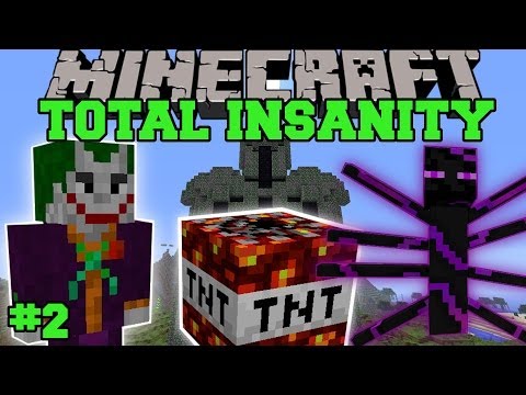 Minecraft: Total Insanity Modded Survival - JEN'S GIRLFRIEND - EP 2 EPS5 - Insane Mods Survival