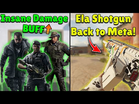 *NEW* Ubisoft HUGE  BUFF To Ela and Capitao! - Rainbow Six Siege