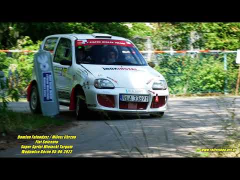 Damian Falandysz / Miłosz Chrzan - Fiat SC - Super Sprint Mielecki Targum Wadowice Górne 05-06-2022