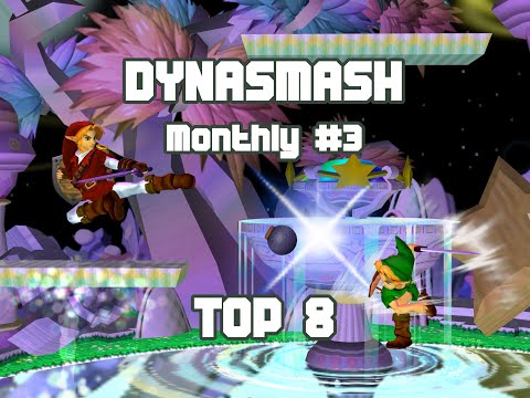 Dynasmash Monthly #3 - Top 8 - Super Smash Bros. Melee - ft. Noxxa, Thom, sjor$, Sif & more
