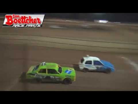 Junior Sedans - Heat 1 - Shannon's Star Series - Carina Speedway - 24.04.16