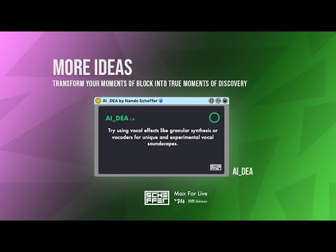 AI_DEA - Max for Live Device