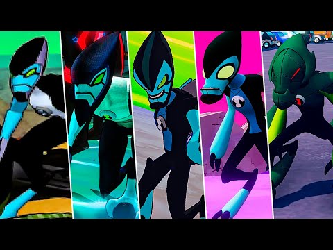 Evolution of XLR8 in Ben 10 Games