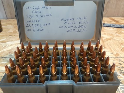 Cloning Mk 262 Mod 1 AA2520 & SW Match Rifle Ep. 1