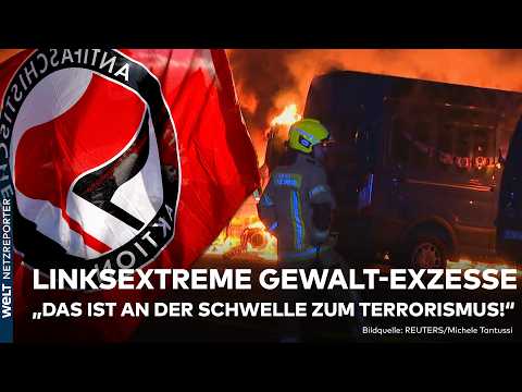 DEUTSCHLAND: Linksextreme Gewalt steigt – Brandanschlag auf AfD und Diskussionen um Antifa-Verbot!