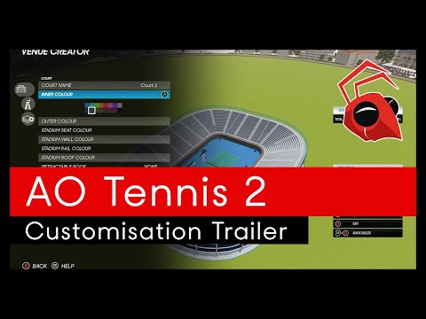 AO Tennis 2: Customisation Preview thumbnail