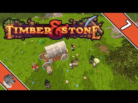 Timber & Stone (Beta 1.7) - #007 Dach überm Kopf - Preview Let's Play