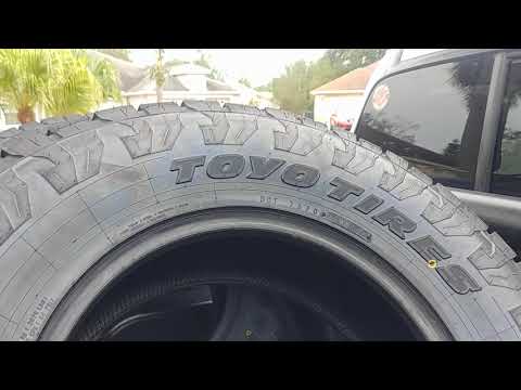 265/70/17 Toyo open country A/T 3