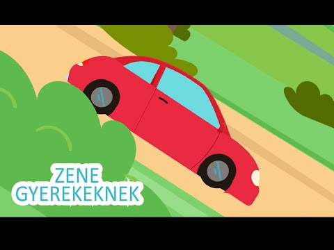 Kis Piros Autó - Gyerekdal | Zene Gyerekeknek