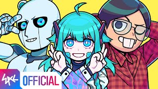 Cover art for iya~ iya~ iya~ (이야~ 이야~ 이야~ ) - 왁타버스 WAKTAVERSE - 권민,왁파고,하쿠