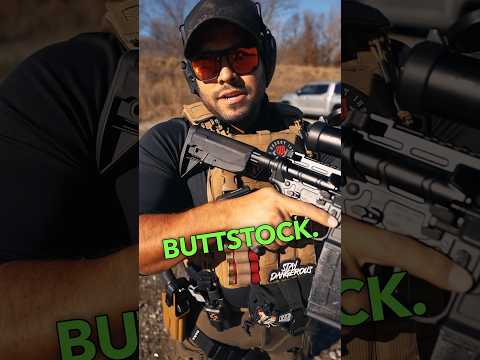 Holding A Rifle While Wearing Body Armor!