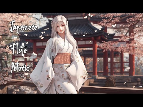 Zen in the Cherry Blossom Garden - Japanese Zen Music - Japanese Flute Music For Meditation
