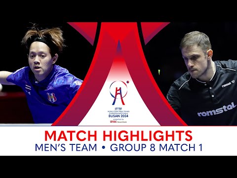 Ovidiu Ionescu (ROU) vs Padasak Tanviriyavechakul (THA) | MT G8 - Match 1 | #ITTFWorlds2024
