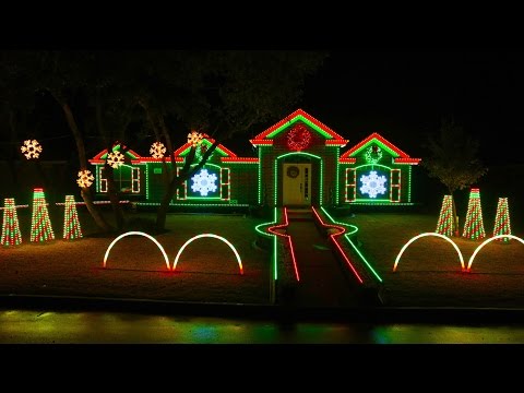 2014 Johnson Christmas Light Show Preview