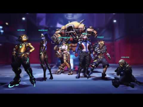 Overwatch Widowmaker Quad Kill for Play of the Game