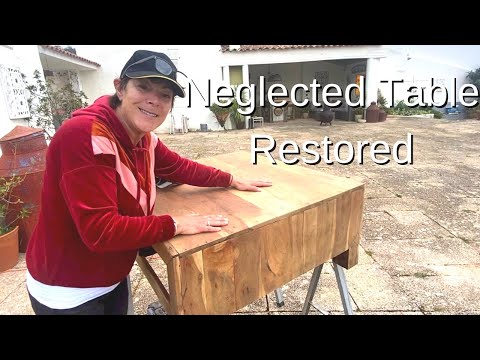 Restoration Of A Tired Table