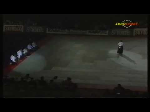 Aikikai aikido demonstration by Tissier Sensei, April 1991