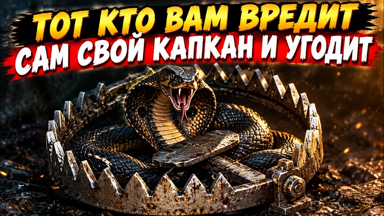УЖАС!!! КТО ВРЕДИТ САМ СВОЙ КАПКАН И УГОДИТ.#гадание #таро #tarot #психология 