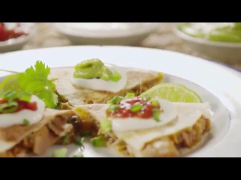 Use Leftover Chicken: BBQ Chicken Quesadillas!