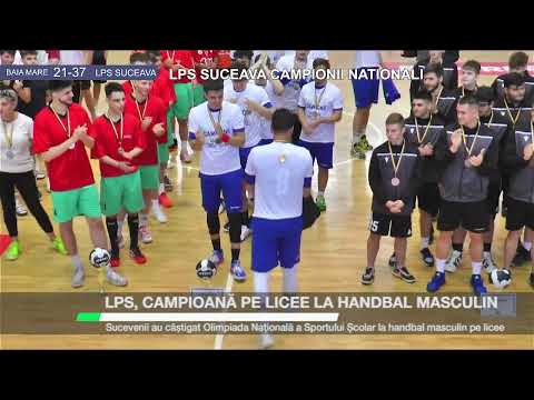LPS, campioană pe licee la handbal masculin