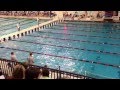 200 Yard Backstroke Swim