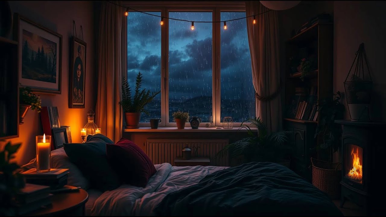 4h of Rain Sounds to Sleep and Relax ​💧​☔​ | #Sleeping #Relax #Rain #Nature