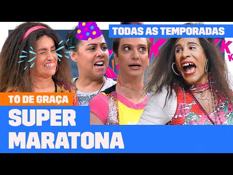 MEGA MARATONA de TODAS as temporadas de TÔ DE GRAÇA! | Tô De Graça | Humor Multishow