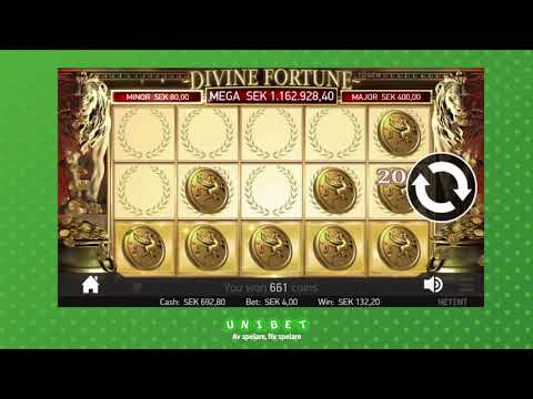 Svensk spelare vinner 1.1 miljoner på Divine Fortune!