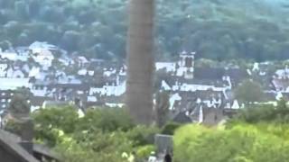 preview picture of video 'Sprengung des Varta Schornstein in Hagen - Varta Turm'