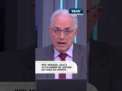 Waack: Moraes, Lula e Alcolumbre se juntam na hora do aperto | CNN Brasil