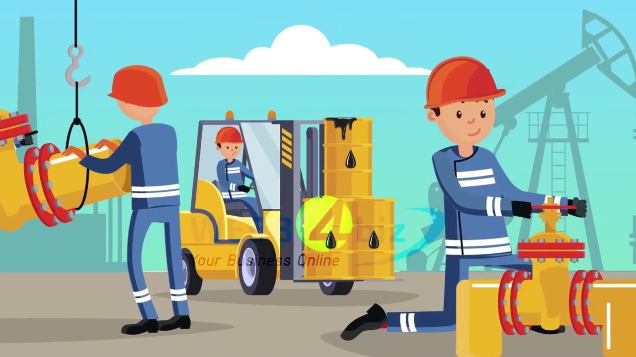 Petroleum Industry: 2D Explainer Video
