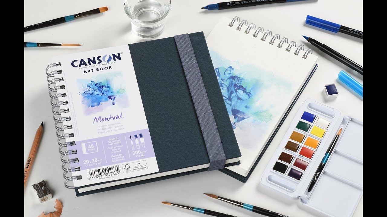 Canson Art Book Montval, A5 -300 Gsm -48 Pages