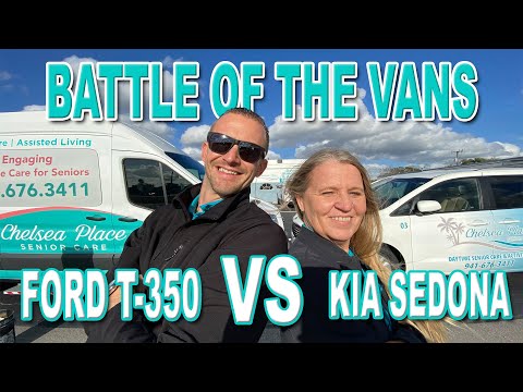 Ford T-350 vs. Kia Sedona - Battle of the Vans | Episode 13