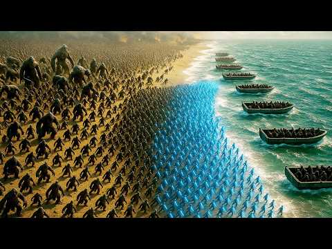 CAN DARTH VADER AND 420,000 JEDI CAPTURE THE ZOMBIE-INFECTED SHORE? | UEBS 2