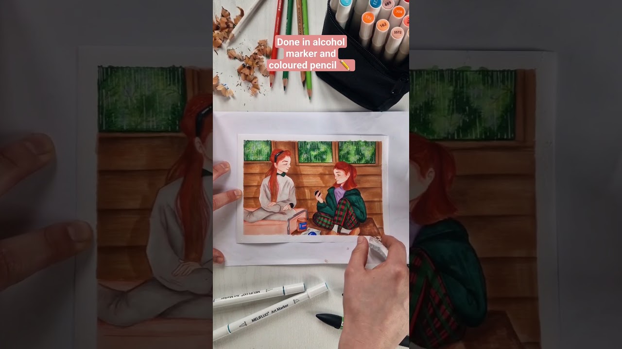 parent trap fan art #illustration #alcoholmarker #fanart